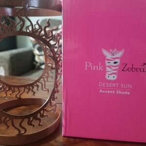 Pink Zebra Desert Sun Accent Shade - Copper